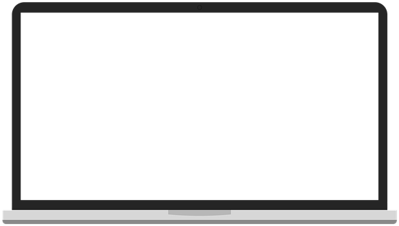 Screen Laptop Png Computer Illustration Sc - Computer Monitor (604x340), Png Download