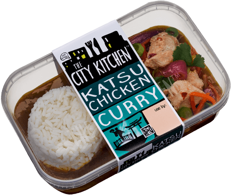 Katsu Chicken Curry - City Kitchen Chicken Katsu Curry Ready Meal 385g (477x400), Png Download
