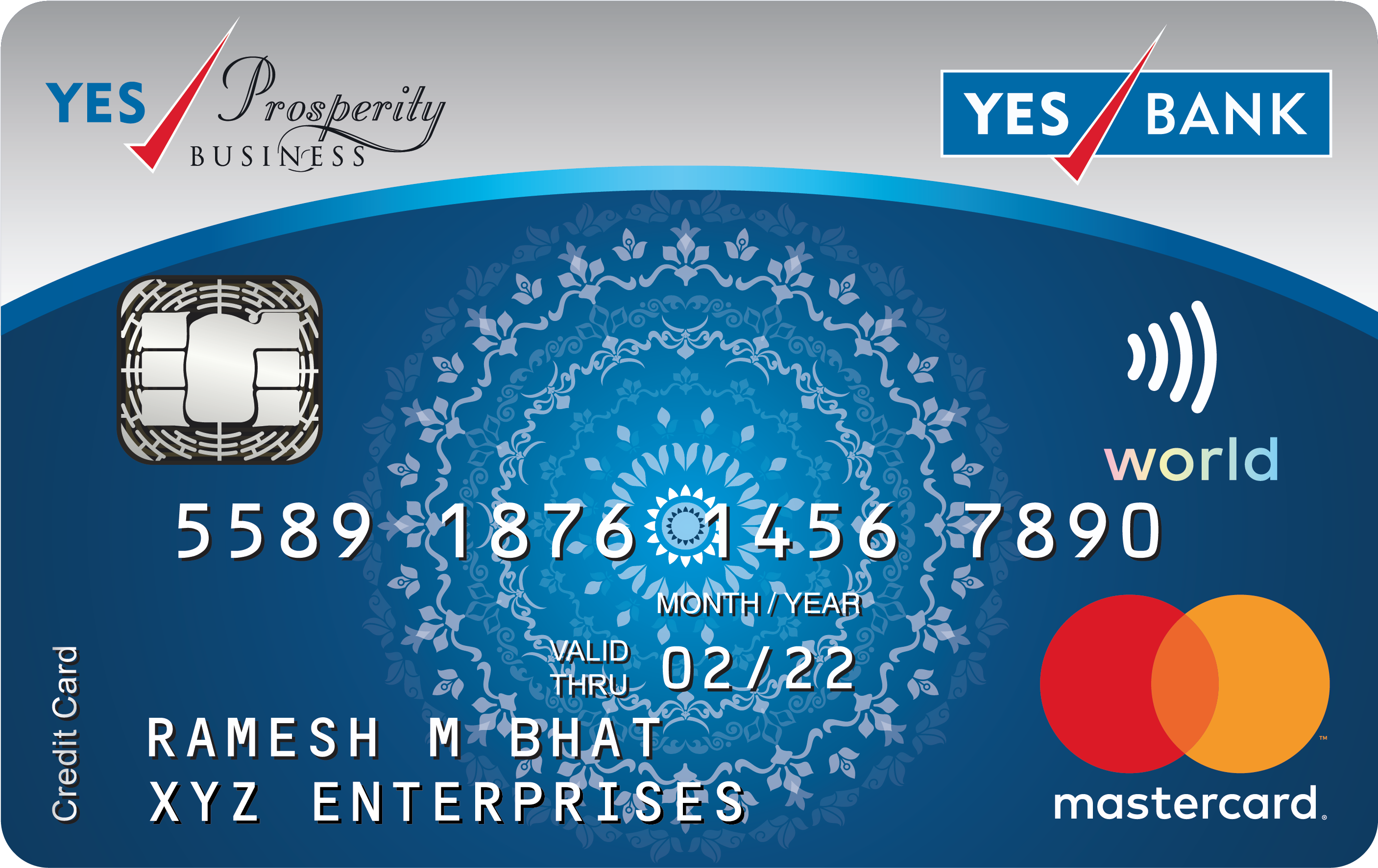 Explore Cards - Yes Bank Private Credit Card (3071x1987), Png Download