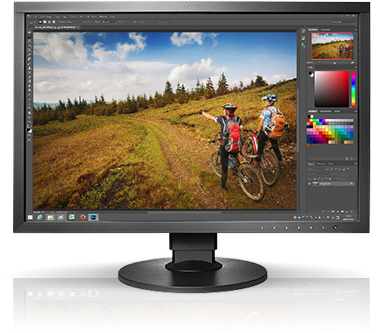 1" Hardware Calibration Lcd Monitor - Eizo Cs2420 (400x410), Png Download