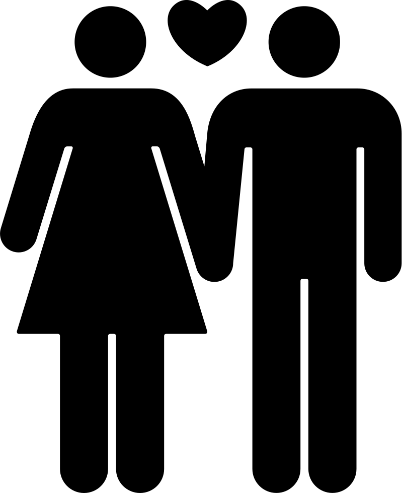 Couple Of Man And Woman In Love Comments - Man And Woman Love Icon (799x980), Png Download