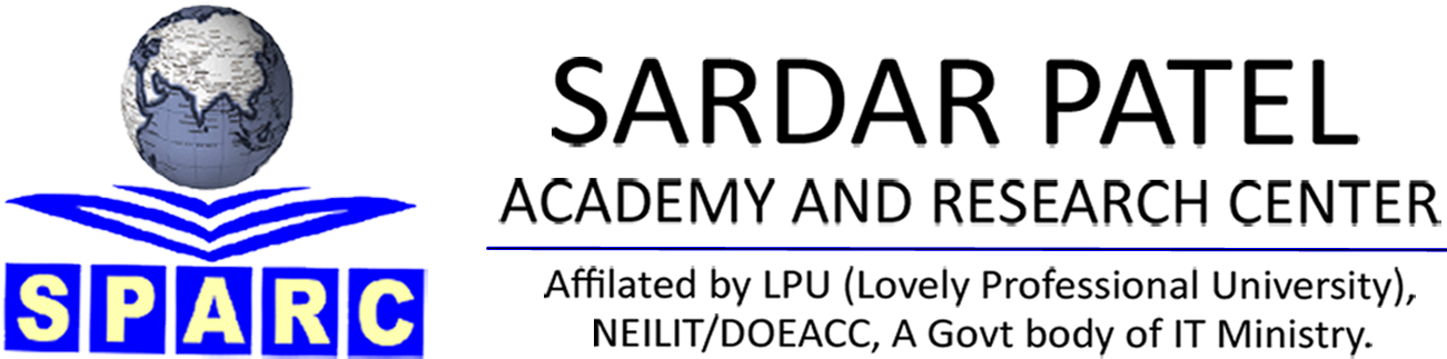 Sardar Patel Academy And Research Center (1300x353), Png Download