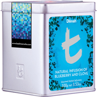 Gourmet Teas Natural Infusion Of Blueberry And Clove - Dilmah The Original Earl Grey (450x450), Png Download