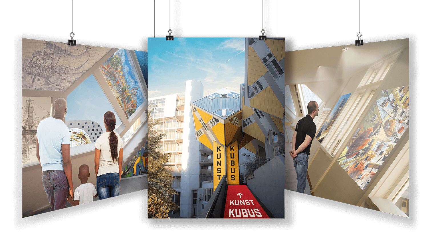 Large Format And Exhibition Graphics Design For Kunstkubus - Banner (1500x854), Png Download