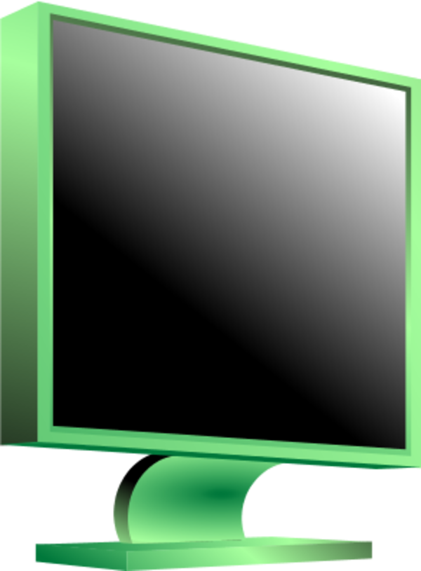 Computer Monitor Lcd Led Plasma Screen - Computer Monitor (600x815), Png Download