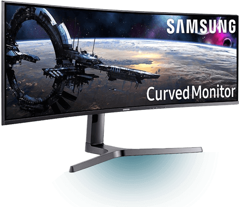 Product Image Of Cj89 43inch - Samsung C43j89 (501x491), Png Download