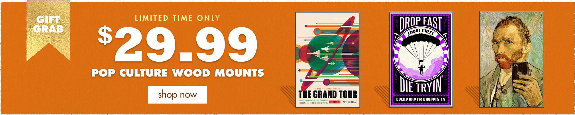 Limited Time Only - Vincent Van Gogh Self Portrait (2026x410), Png Download