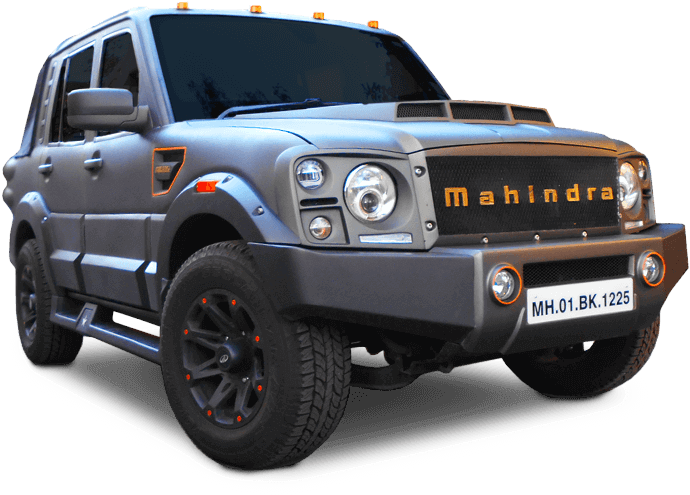 Company Modified Mahindra Scorpio Dark Horse Overview - Mahindra Scorpio Dark Horse (800x600), Png Download