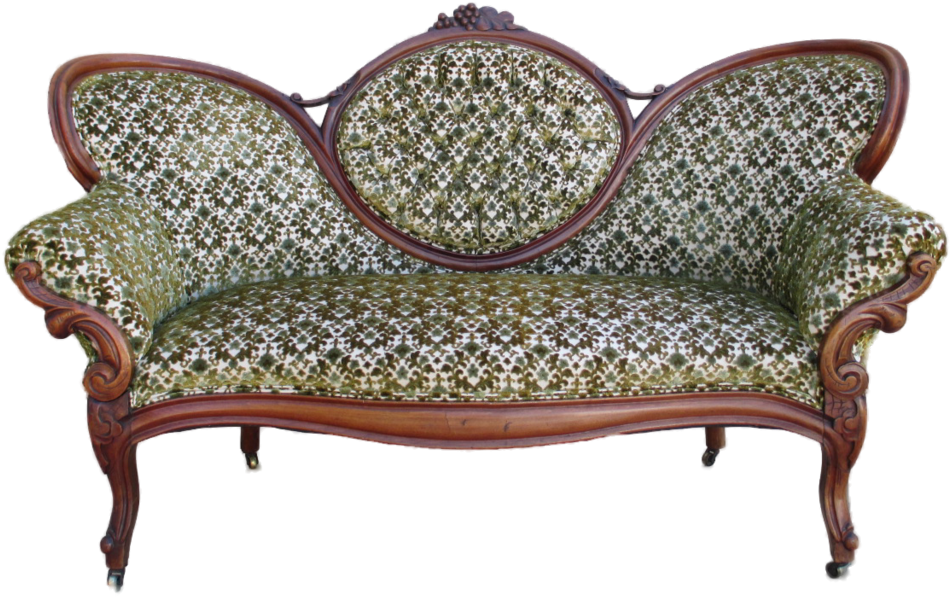 Victorian Couch Furniture - Victorian Couch Transparent Background (1024x1024), Png Download