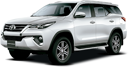 5 Doors - Toyota Fortuner Blanco Perlado (500x240), Png Download