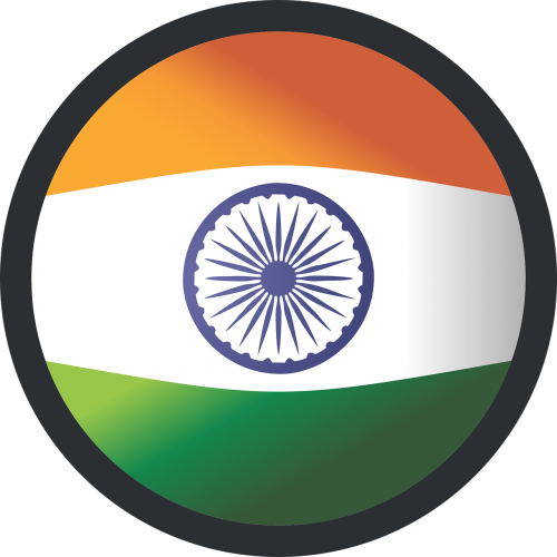 India,indian,india Flag,indian - Flag Of India (500x500), Png Download