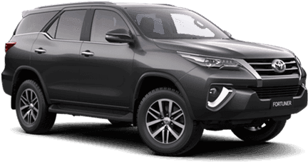 Fortuner - Black Dodge Journey (500x250), Png Download