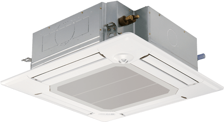 Pla Ceiling-recessed Cassette Ac - Mitsubishi Plfy P125vbm E (600x280), Png Download