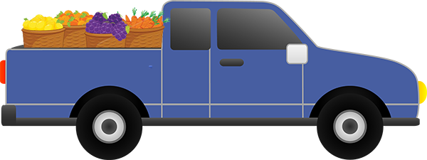Vegetables Delivered Right To Your Door - Vegetable (600x225), Png Download