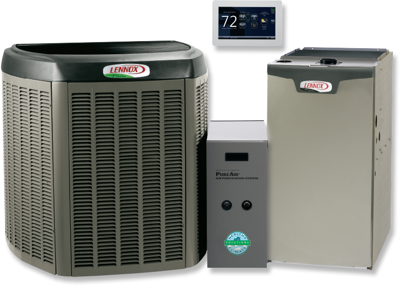 Lennox Air Conditioning Contractors - Lennox Ultimate Comfort System In Homes (787x564), Png Download