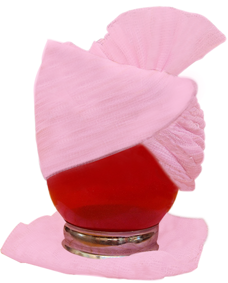 Royal Wedding Pink Safa - Pink Safa For Wedding (500x600), Png Download