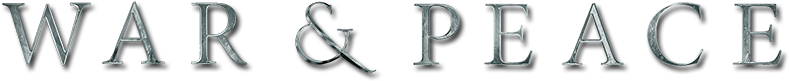 War And Peace Image - War & Peace Logo (800x310), Png Download