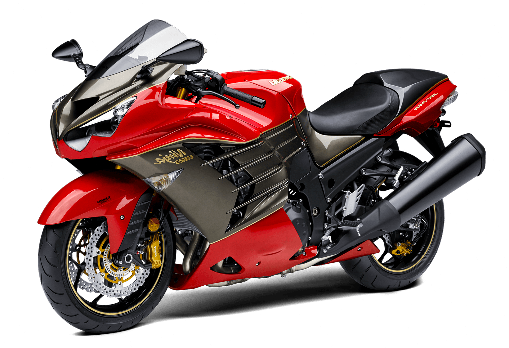 Bike - 2018 Kawasaki Zzr 1400 (2000x1123), Png Download