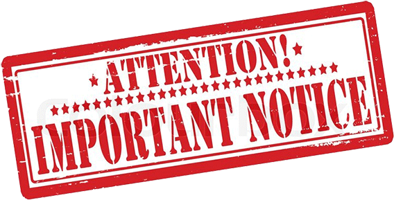 The Free Press Wv - Important Attention (600x331), Png Download