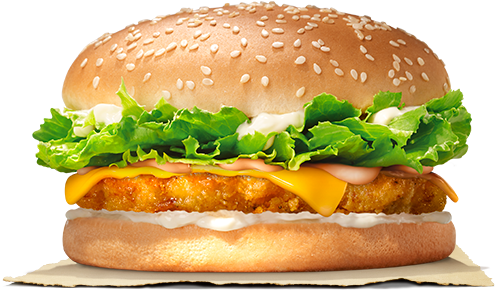 Spice Things Up With Our New Peri Peri Crispy Chicken - Peri Peri Chicken Burger (500x400), Png Download