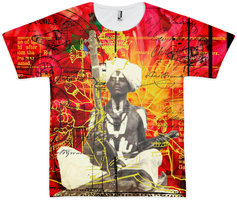 American Apparel White Flat Front Mockup - Active Shirt (1000x1000), Png Download