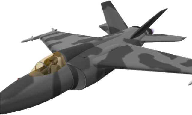 Jet Clipart Transparent Background (640x480), Png Download