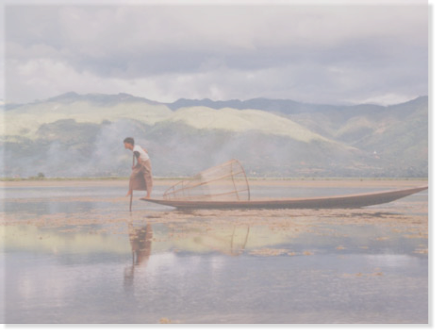 These Traditional Instruments Were All Purchased In - Reflection (1537x1544), Png Download