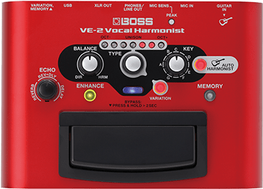 Ve-2 Vocal Harmonist - Boss Ve-2 (660x270), Png Download