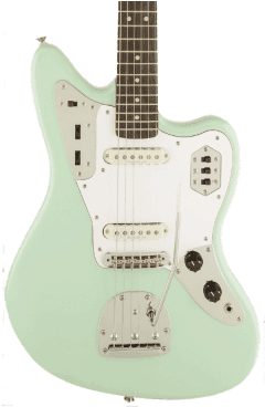 Squier Vintage Modified Jaguar Electric Guitar - Fender Sq Vintage Mod Jaguar Sg (400x400), Png Download