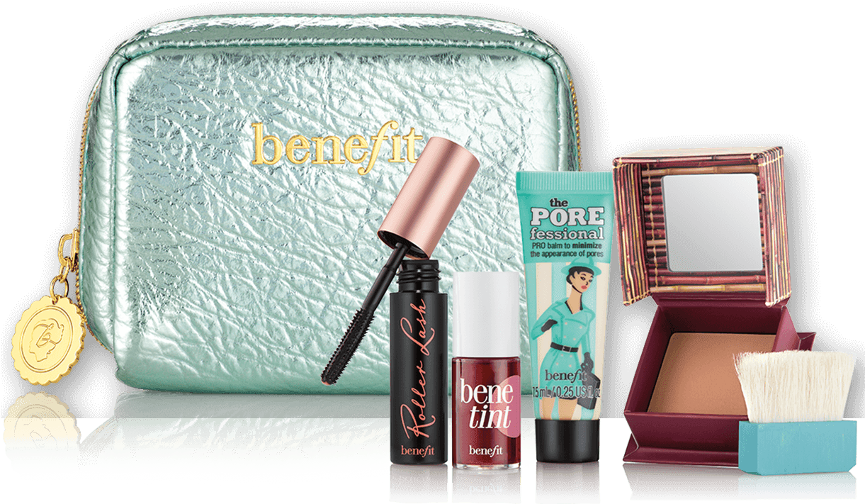 Work Kit, Girl Makeup Kit Comes With All Your Benefit - Benefit Work Kit Girl Kit (1220x1380), Png Download