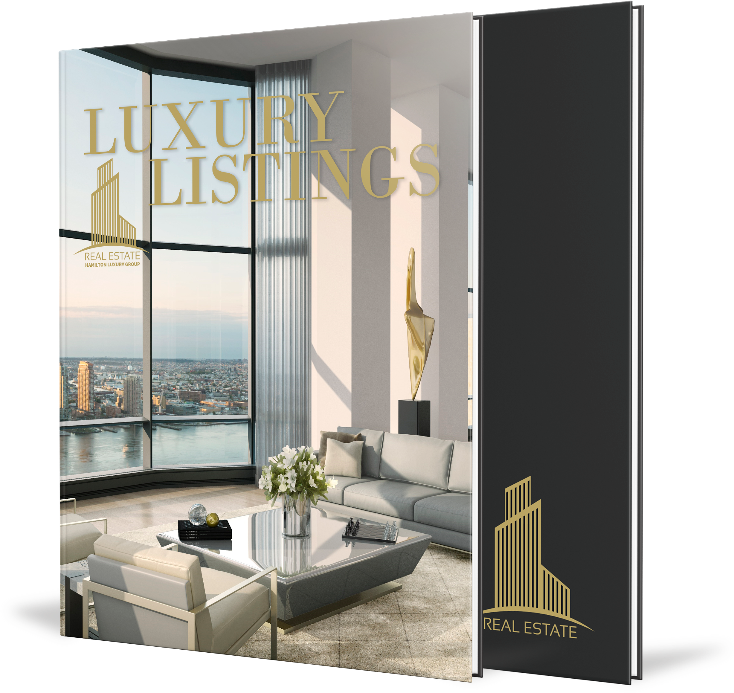 Custom Real Estate Presentations Hardcover Book - Interior Design (2600x2667), Png Download