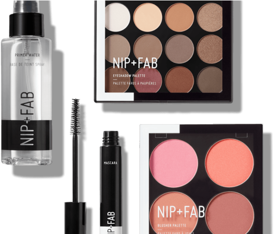 Makeup Kit Products Png Transparent Images - Nip And Fab Eyeshadow Palette (640x480), Png Download