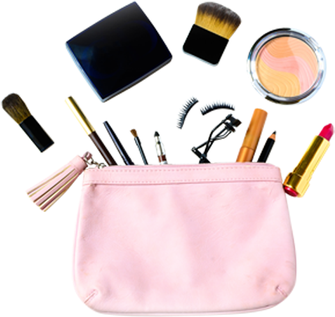 Give Your Makeup Kit A Spring Clean - Trousse De Maquillage Png (500x500), Png Download