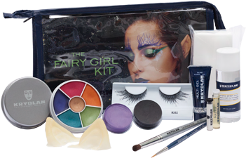 Kryolan 3009 Makeup Kit Fairy Girl 209036 By Kryolan - Kryolan The Fairy Girl Costume Makeup Kit 3009/02 (350x450), Png Download