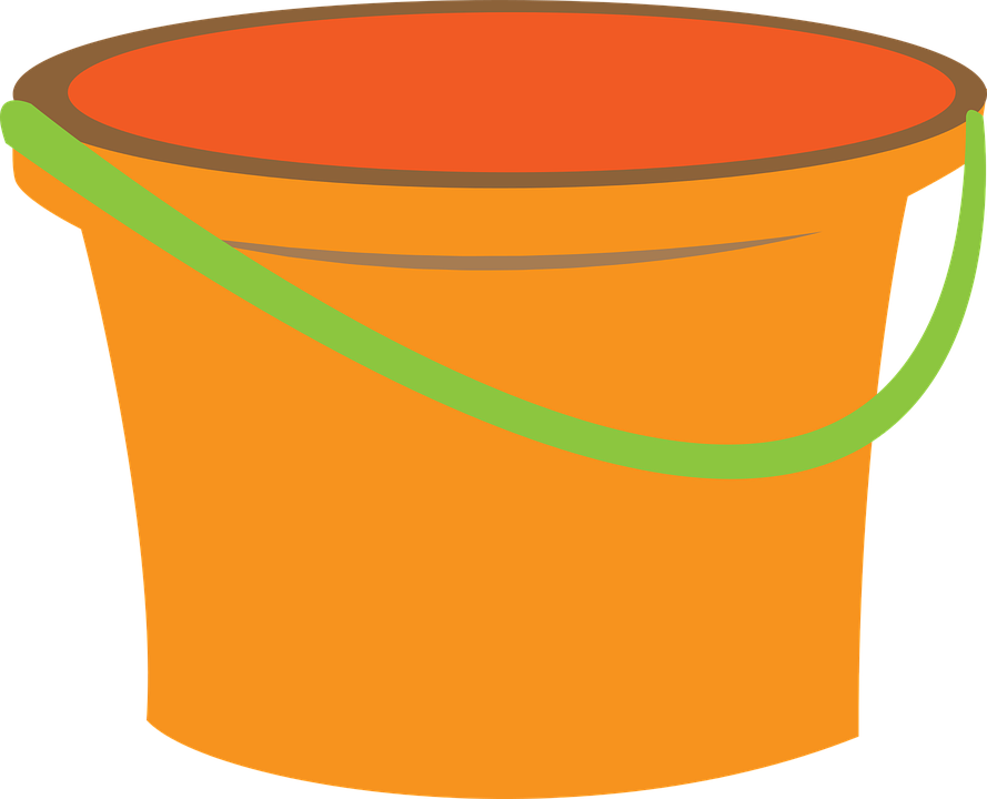 Bucket Clipart Ember - Ember Vektor (889x720), Png Download