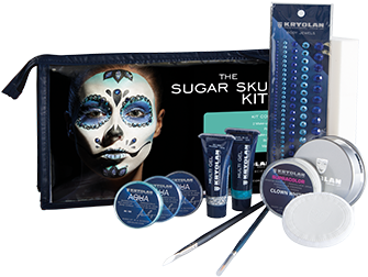 Kryolan Sugar Skull Kit (350x450), Png Download