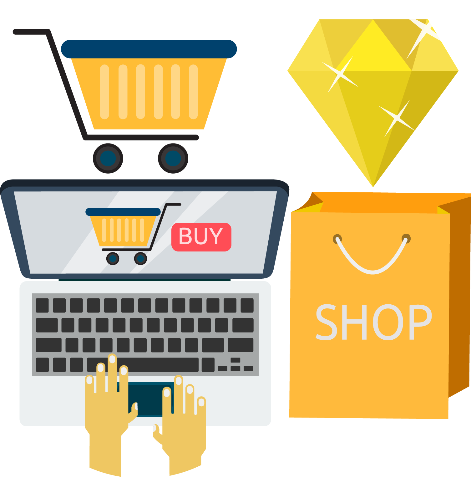 Laptop (1506x1525), Png Download