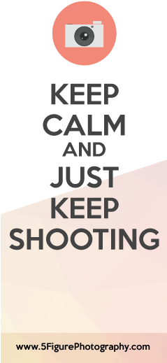 Keep Calm And Just Keeping Shooting - 20 Days Till Xmas (238x546), Png Download