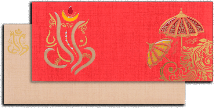Hindu Wedding Cards - Motif (700x700), Png Download
