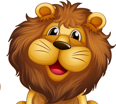 Zoo Animal Png - Big Cats In The Jungle Coloring Book (399x358), Png Download