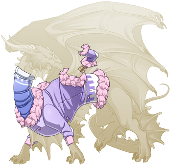 Cloudgazer's Arctic Coat Guardian F - Flight Rising Custom Skins Anime ...