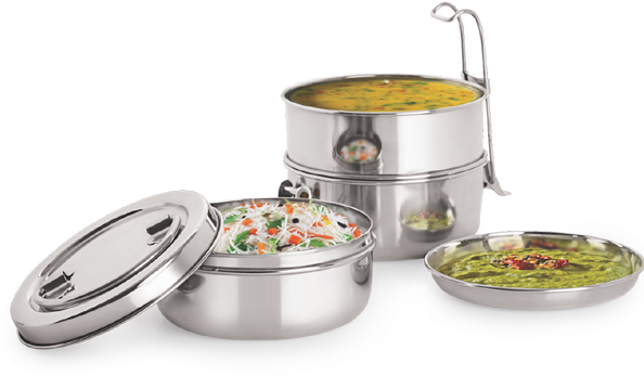 Salad - Tiffin Png (593x503), Png Download