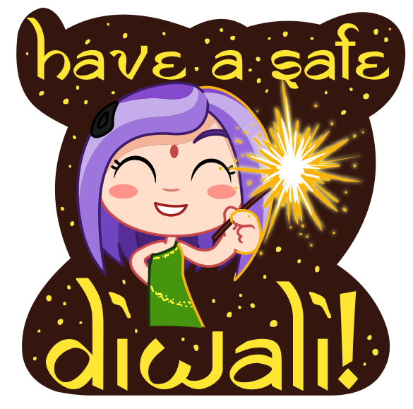 24 Replies 14 Retweets 8 Likes - Diwali Stickers (600x600), Png Download