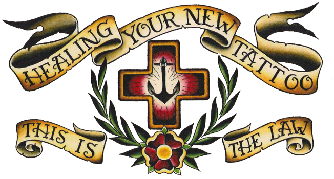 Anchor Tattoo Aftercare - Tattoo Aftercare Logo (652x350), Png Download