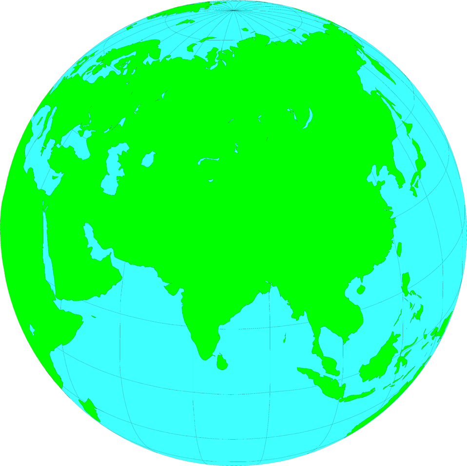 South Asia - India On Globe Clipart (958x956), Png Download