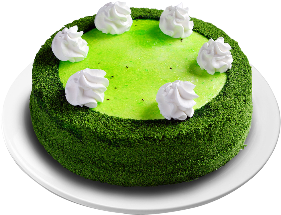 Green Velvet Cake (1000x782), Png Download