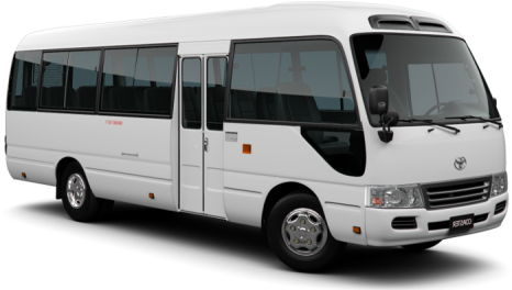 Opportunities Toyota Coaster - Toyota Coaster 2016 Png (500x277), Png Download