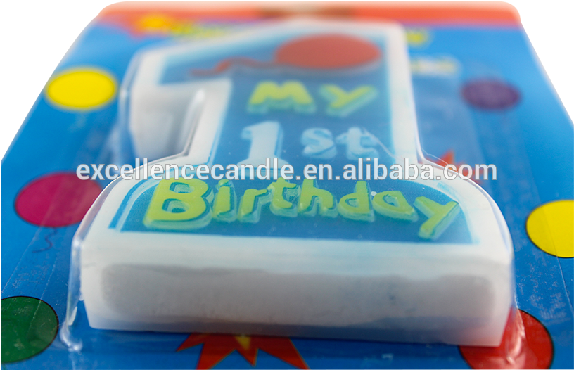 1st Birthday Cake Candle, 1st Birthday Cake Candle - Cake (1000x1000), Png Download