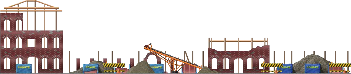 Building Site - Bridge (1120x238), Png Download
