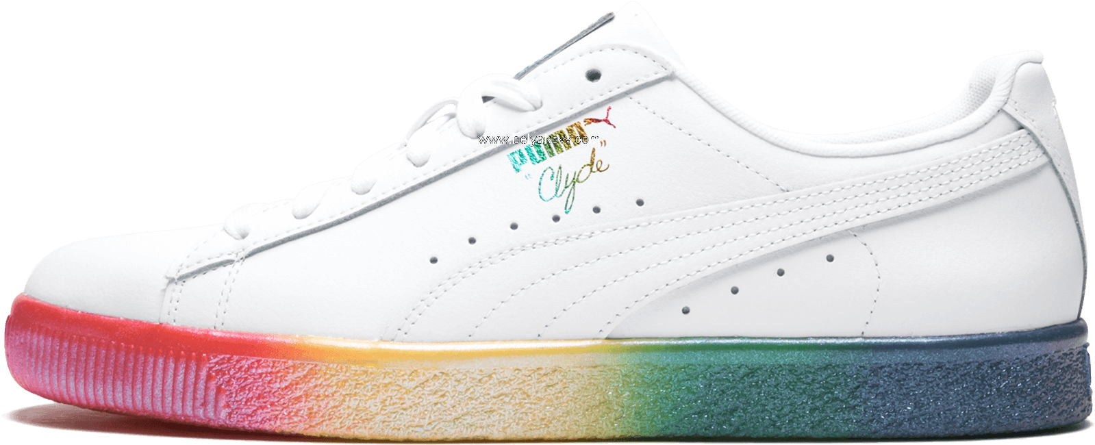 Business Puma Clyde Prd - Skate Shoe (2000x1200), Png Download